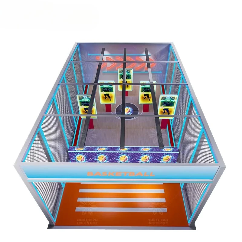 Factory Wholesale Arcade Electronic LCD Basketball Game Console Classic Street Coin-Operated Basketball Machine