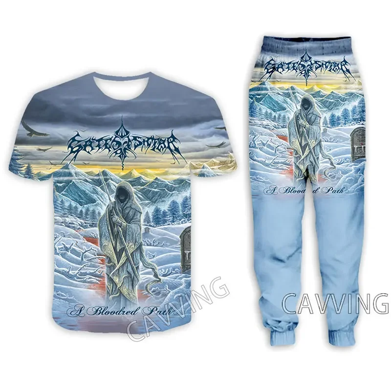 Gates Of Ishtar  Band  3D Print Casual T-shirt + Pants Jogging Pants Trousers Suit Clothes Women/ Men's  Sets Suit Clothes