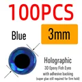 100 Uds. Azul 3mm