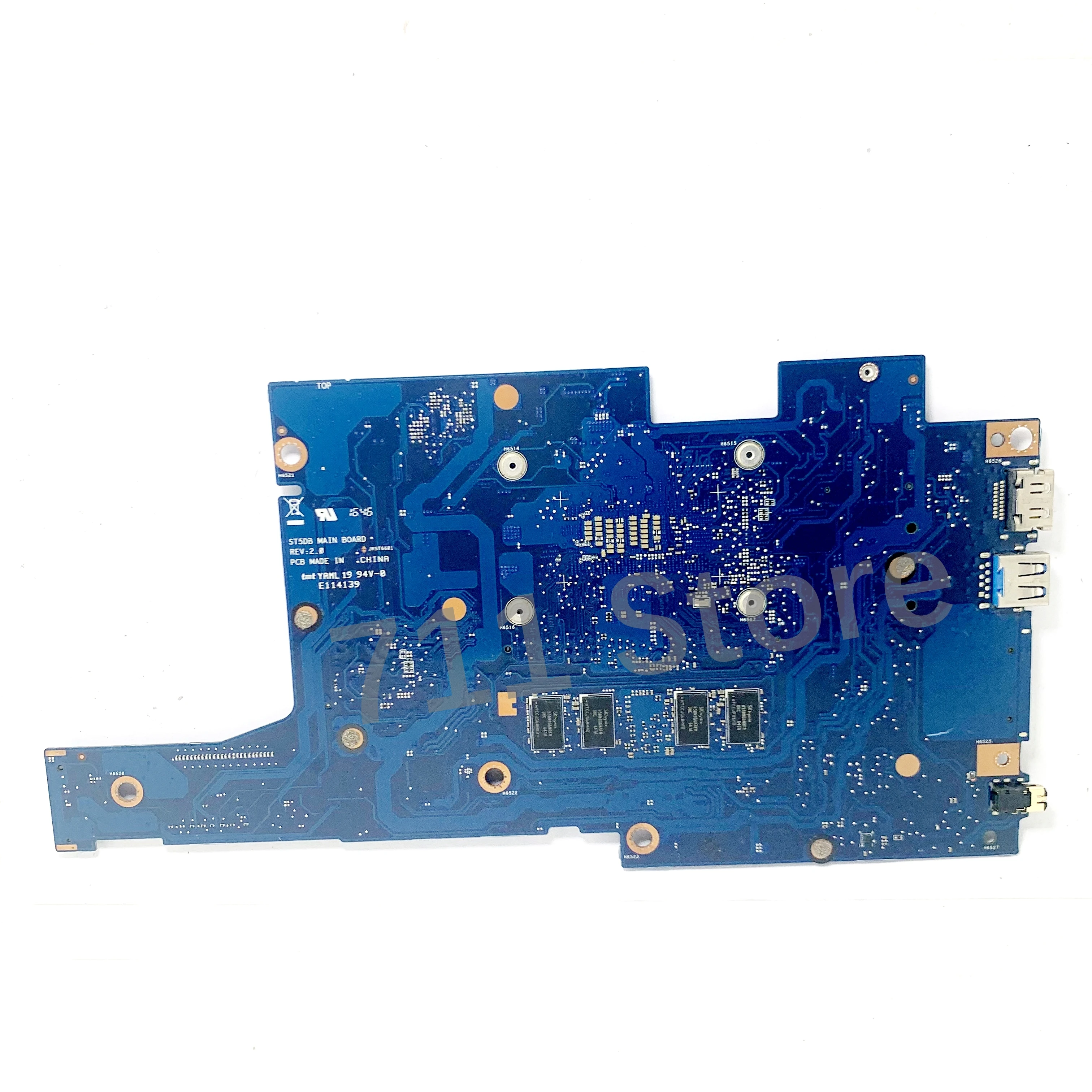 ST5DB REV:2.0 NB NB. Mainmainboard untuk Motherboard Laptop Acer Aspire SP315-51 dengan SR2ZV i7-7500U CPU 100% diuji