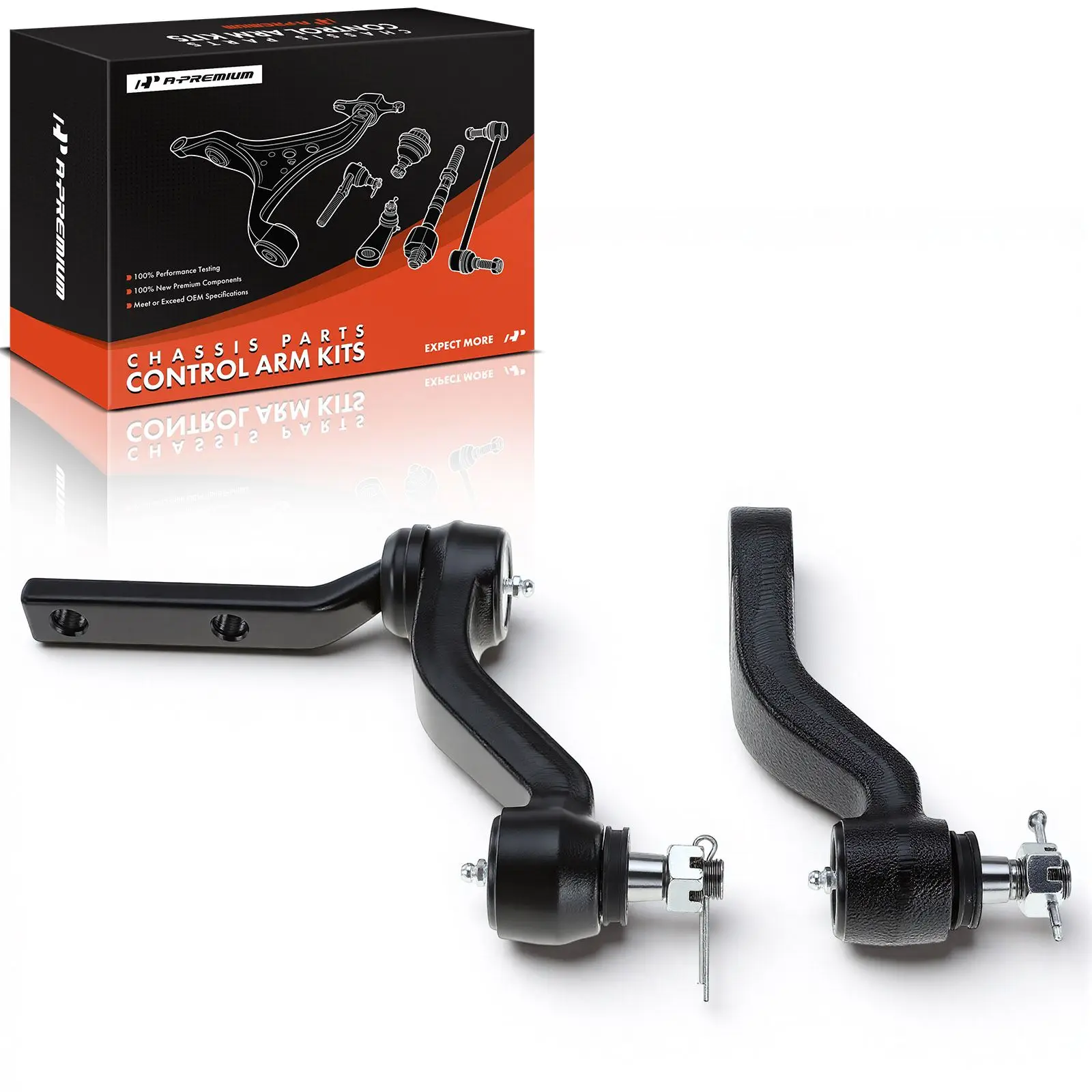 A-Premium Idler Arm & Pitman Arm for GMC C1500 C2500 K1500 1988-1991 C3500 1988-1990 Chevrolet C1500 C2500 K1500 1988-1991 C3500