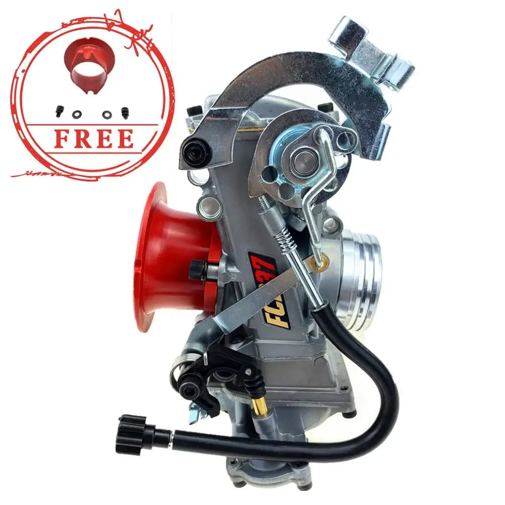 FCR 37MM 39 41 carburetor motorcycle fuel system for Modified FE50 KLX400 CRF250 KTM250 with Velocity stack free