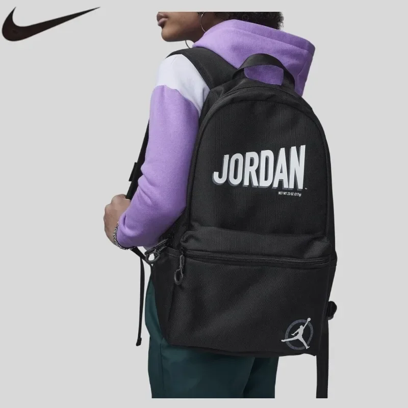 Nike Backpack Men's Bag Women's Bag 2026 New Outdoor Travel Sports Bag Convenient Backpack Storage Leisure Bag FJ6812-010