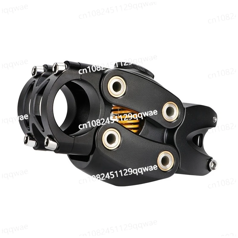 High-off-road suspension stem four-link bicycle shock stem fork shock riser