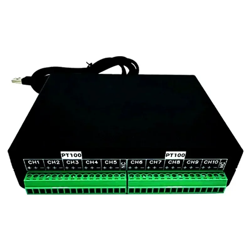 K-type thermocouple thermometer recorder tester ultra-low temperature liquid nitrogen PT100 acquisition curve data