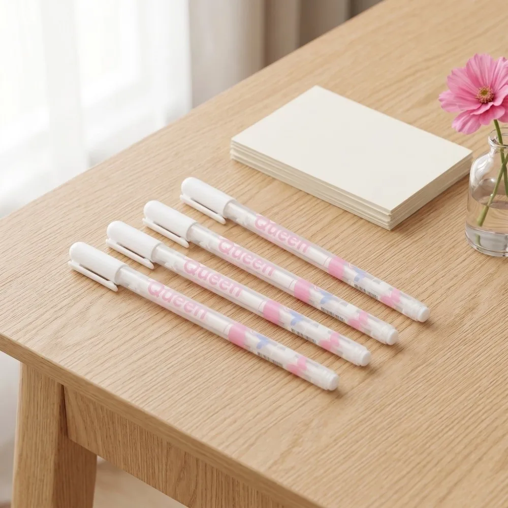 4PCS 6.1 inch White Highlight Pen Single Pack Sales White Pigment Ink Fine Liner Marker Precise Nib Art Highlighting Pen