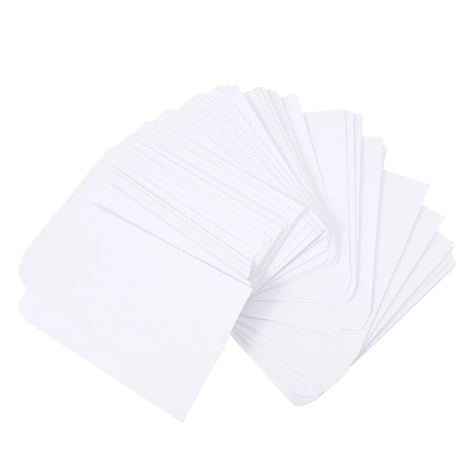 

100Pcs Thickened Paper Envelopes Storage Organizer for Cash Bills Receipts Document Holder Tear-Resistant Long-Lasting