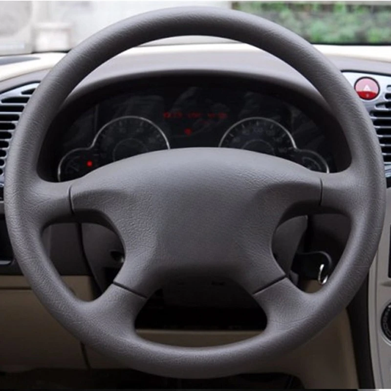 Coprivolante per auto in pelle artificiale nera volante volante per Citroen Elysee c-elysee per Citroen Xsara Picasso