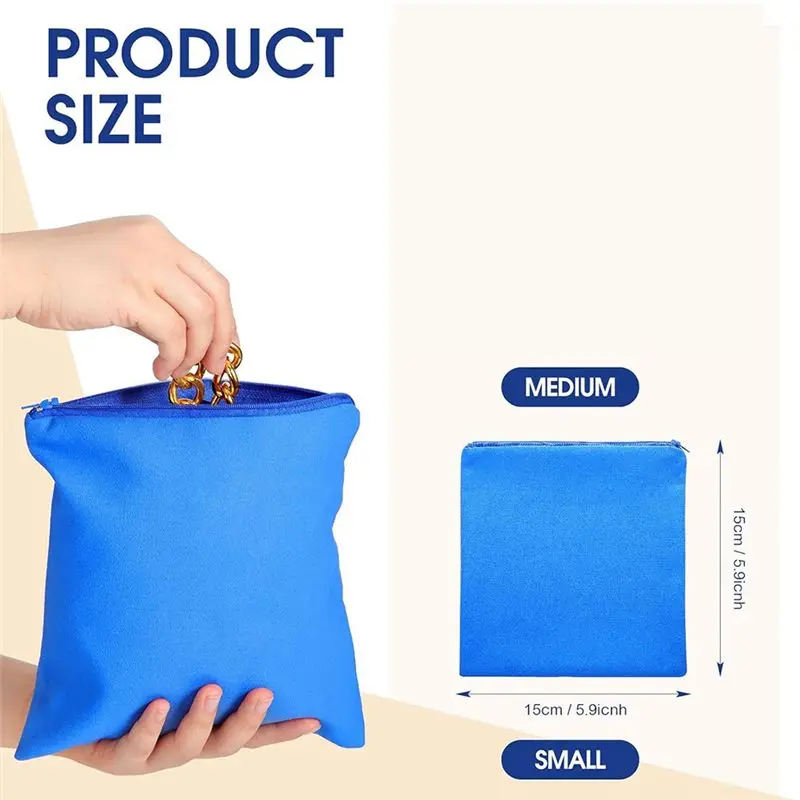 J1UL1N 8 Pcs Zippered Silver Storage Bags Anti Tarnish Bags Silver Pouches Silver Keeper Jewelry Storage Protector Bags