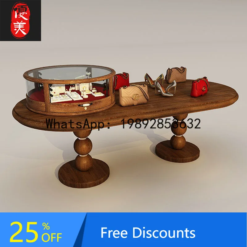 

CC Beautiful Glass Table Museum Jewelry Store Clothing Nakajima Display Cabinet