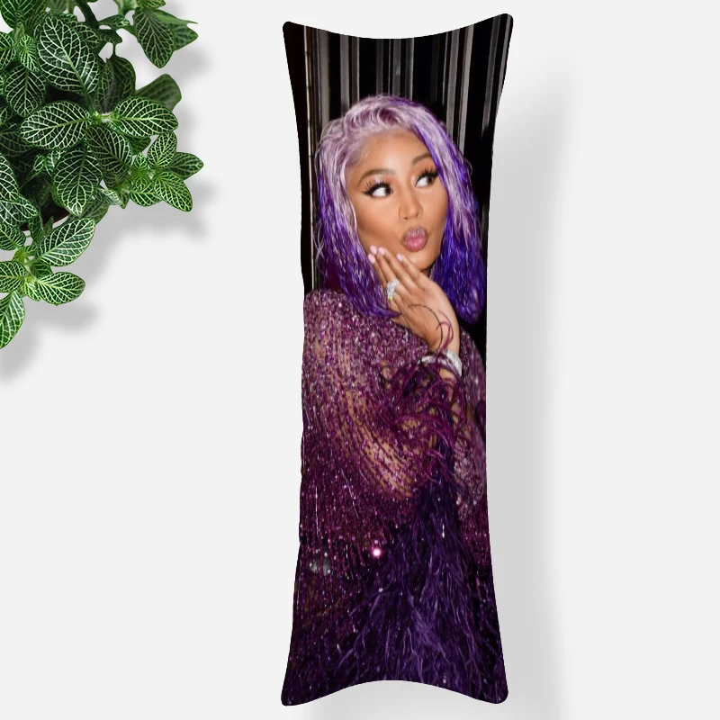 Nicki Minaj Dakimakura Abraçando Corpo Fronha DIY Personalizado Capa de Almofada 7 Tamanhos