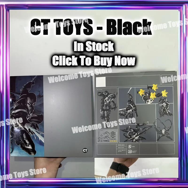 

In Stock Ct Toys Amazing Yamaguchi Agent Venom Agent Anti Venom Spider Man Figure Spiderman Anime Action Figure Model Gifts Toys