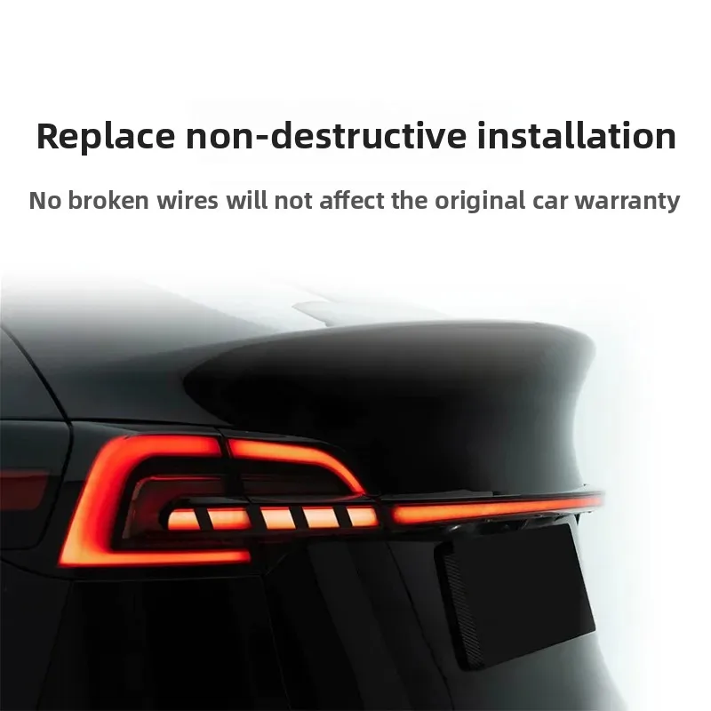 Suitable for Tesla modelY/3 through taillight car modification special LED taillight accessories