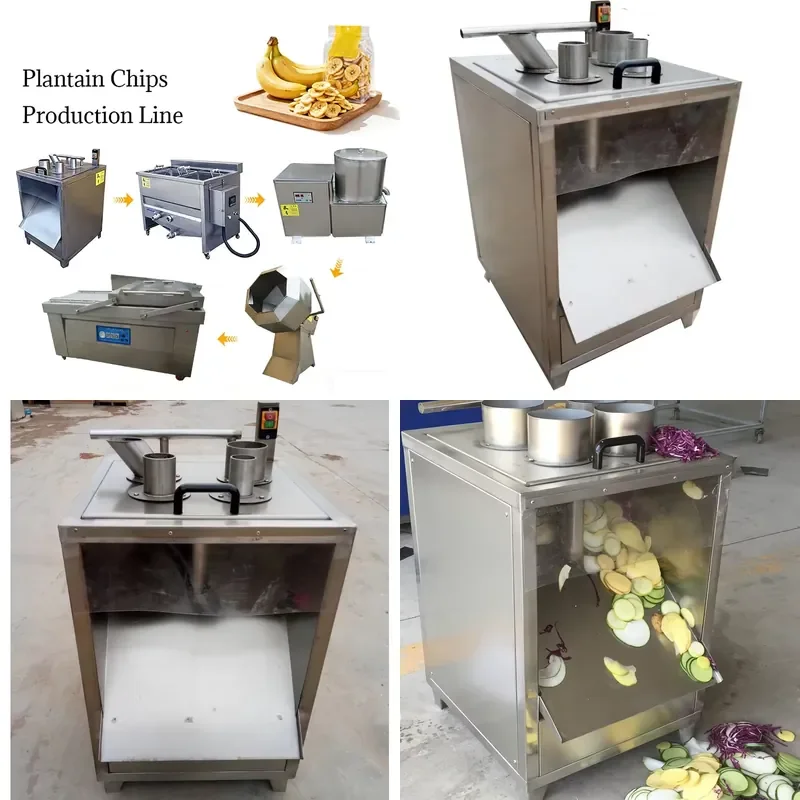 Factory Direct High Speed Banana Slicing Machine Slicer for Snack Food Processing Line