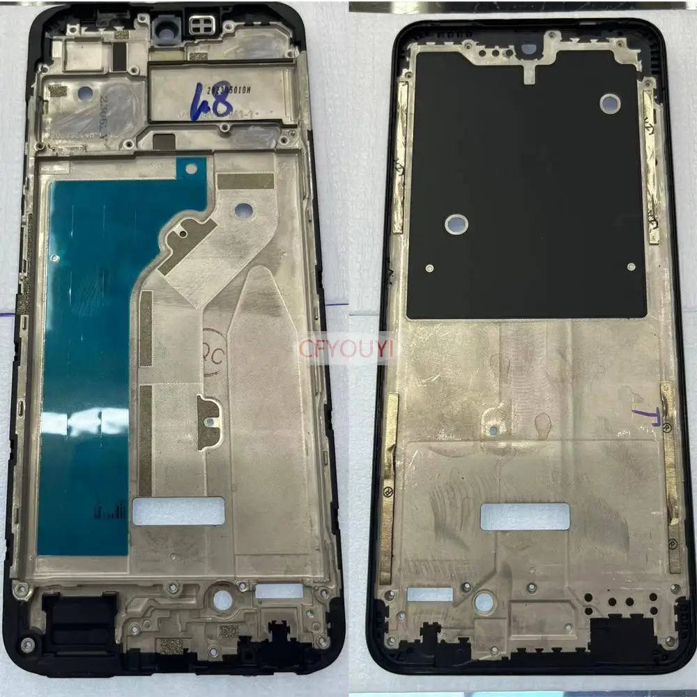 

Housing Middle Frame LCD Bezel Plate Panel Chassis For Infinix Hot 30 Play X6835 LCD Frame Housing