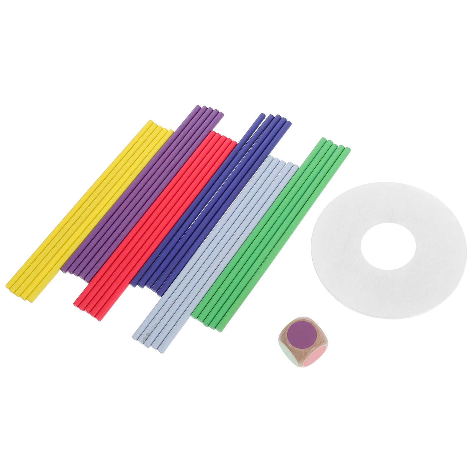 1 set 1 set Balance Stick Game Houten Kleur Sorteren Sticks Kids Balancing Building Tower Uitdaging Fijne Motoriek Handoog