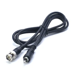 Conector de Cable Coaxial BNC macho a RCA macho, adaptador de vídeo para sistema de cámara CCTV, accesorios de cámara P1, 1,8/3m