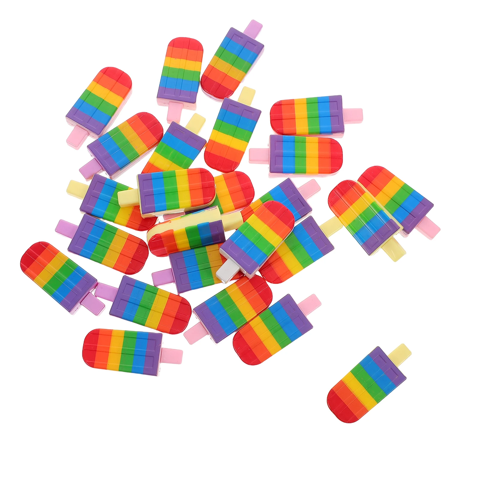 25 Pcs Creative Ice Cream Pen Fun Pens for Adults Plastic Cartoon Markers Student