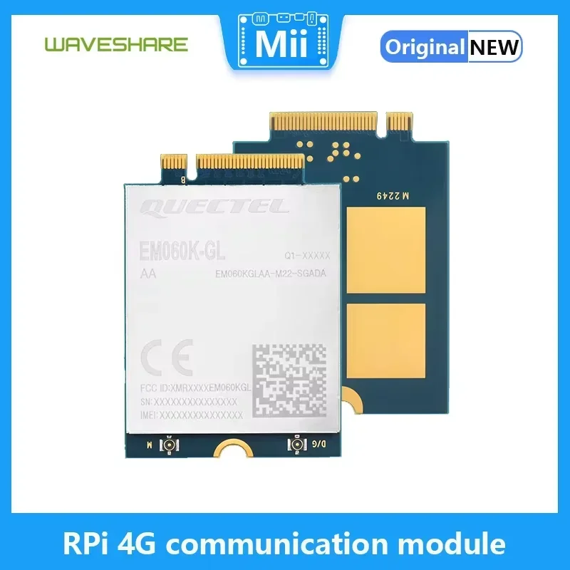 Raspberry Pi 4G TE-A Cat 6 Communication Module EM060K-GL Module Expansion Board