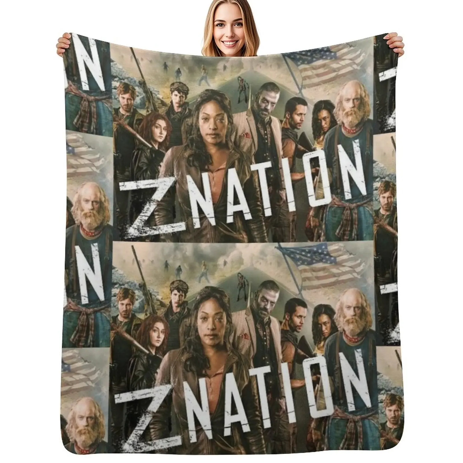

Z Nation Fanatic Throw Blanket Luxury Throw Camping Plush Hair Blankets