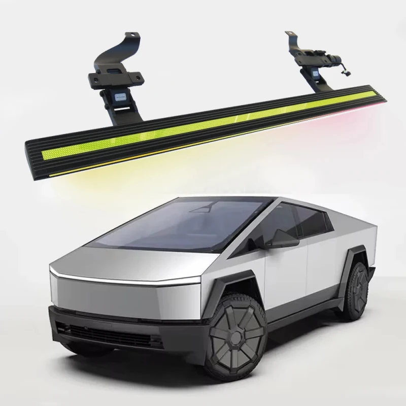 

Hot Selling Auto Ne Bars Stairs Foot Step Electrical Power Running Board Double Color Strip Side Steps