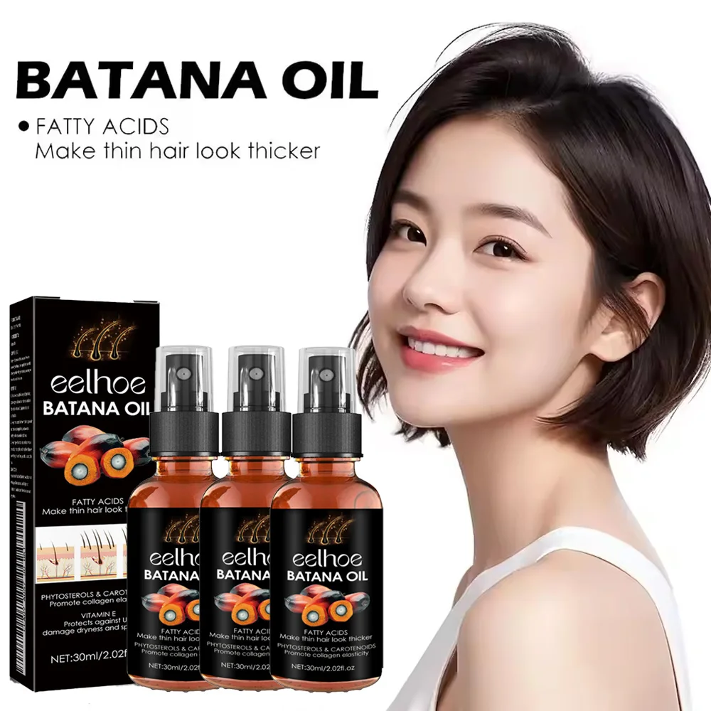 

1/3/5pcs Batana Hair Growth Spray Anti Hair Loss Nourish Scalp Repair Frizz and Split Ends Hair Care Serum For Women For Men