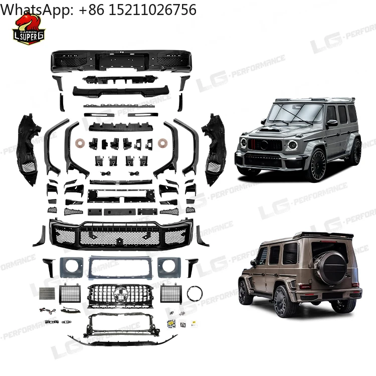 Off-road Upgrade Car Accessories Bumper for Mercedes-Benz G-Class W464/W465 Upgrade B-style 1:1 Wide Body Kit