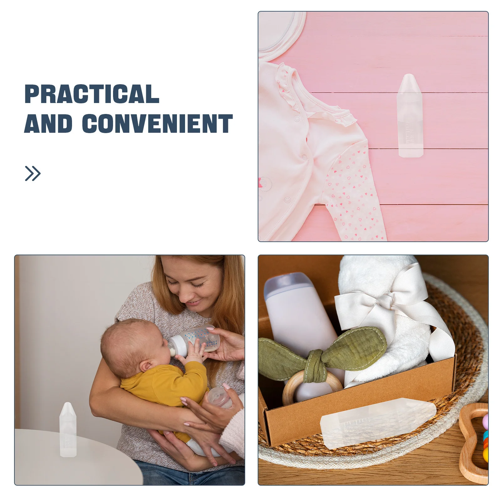 5 مجموعات من زجاجات الحليب للاستعمال مرة واحدة للطفل المحمولة زجاجة تستخدم في الرضاعة للرضع لا حاجة لتنظيف زجاجات الرضاعة السفر الخفيفة المدمجة