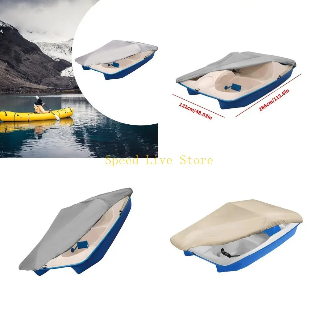 547C Defensive 420D University Bootsabdeckung, hergestellt für handbetriebene Boote und kleine Wasserfahrzeuge, 286 x 122