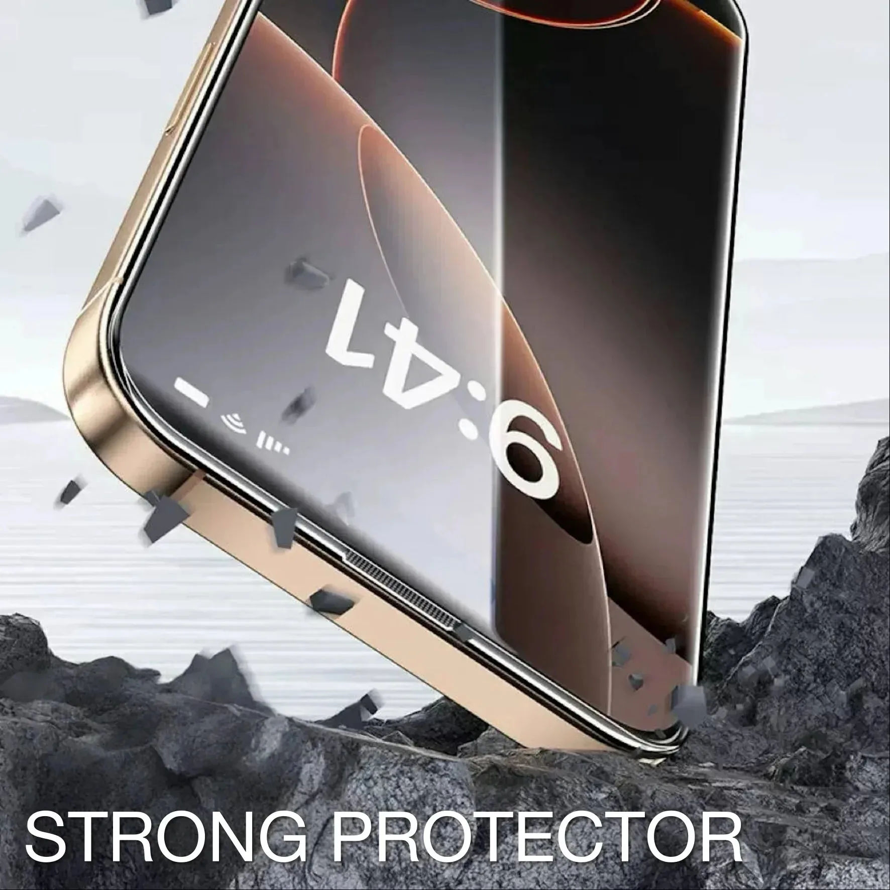 3 قطعة واقي للشاشة من الزجاج المقسى لهاتف آيفون 16 15 14 13 12 11 Pro Max Plus Xs Xr HD شفاف مضاد للخدش خالي من الغبار سهل التركيب