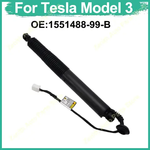 자동차 스트럿 파워 리프트 지지대 교체 1551488 -99-B Tesla Model 3 2021-2023 뒷 트렁크 커버 트렁크 전기 스트럿 로드