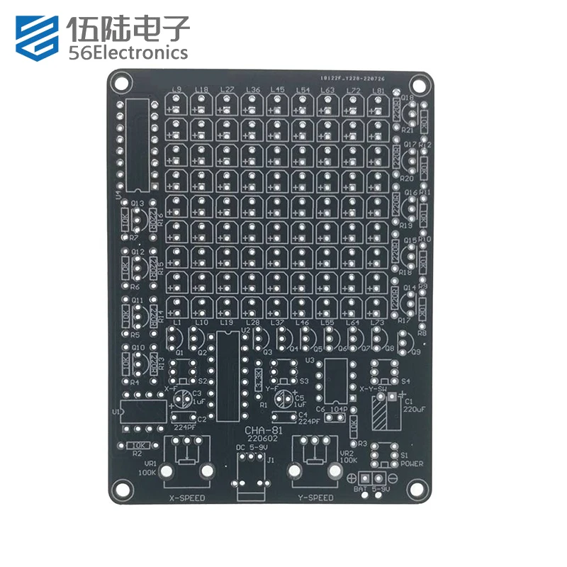 DIY Kit Electronic LED Tracing Light Kit Self Assembly Parts Build Kit Components Parts for Traning and Teaching