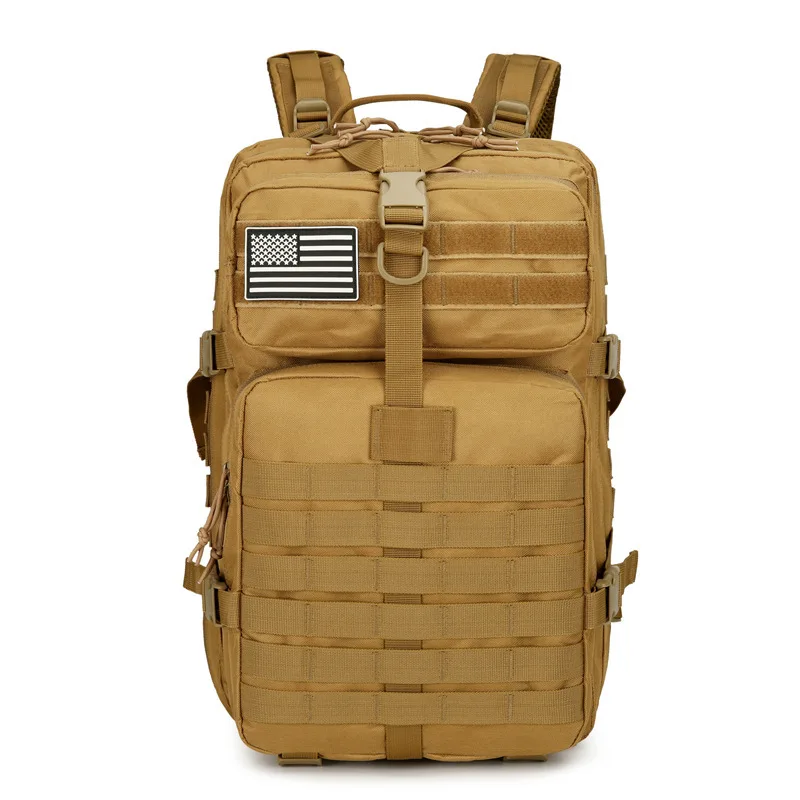 Unisex Adjustable Hiking Backpack with Shoulder Straps Zipper Closure Travel Sports Camping Mountaineering Cycling Outdoor Folda view 6