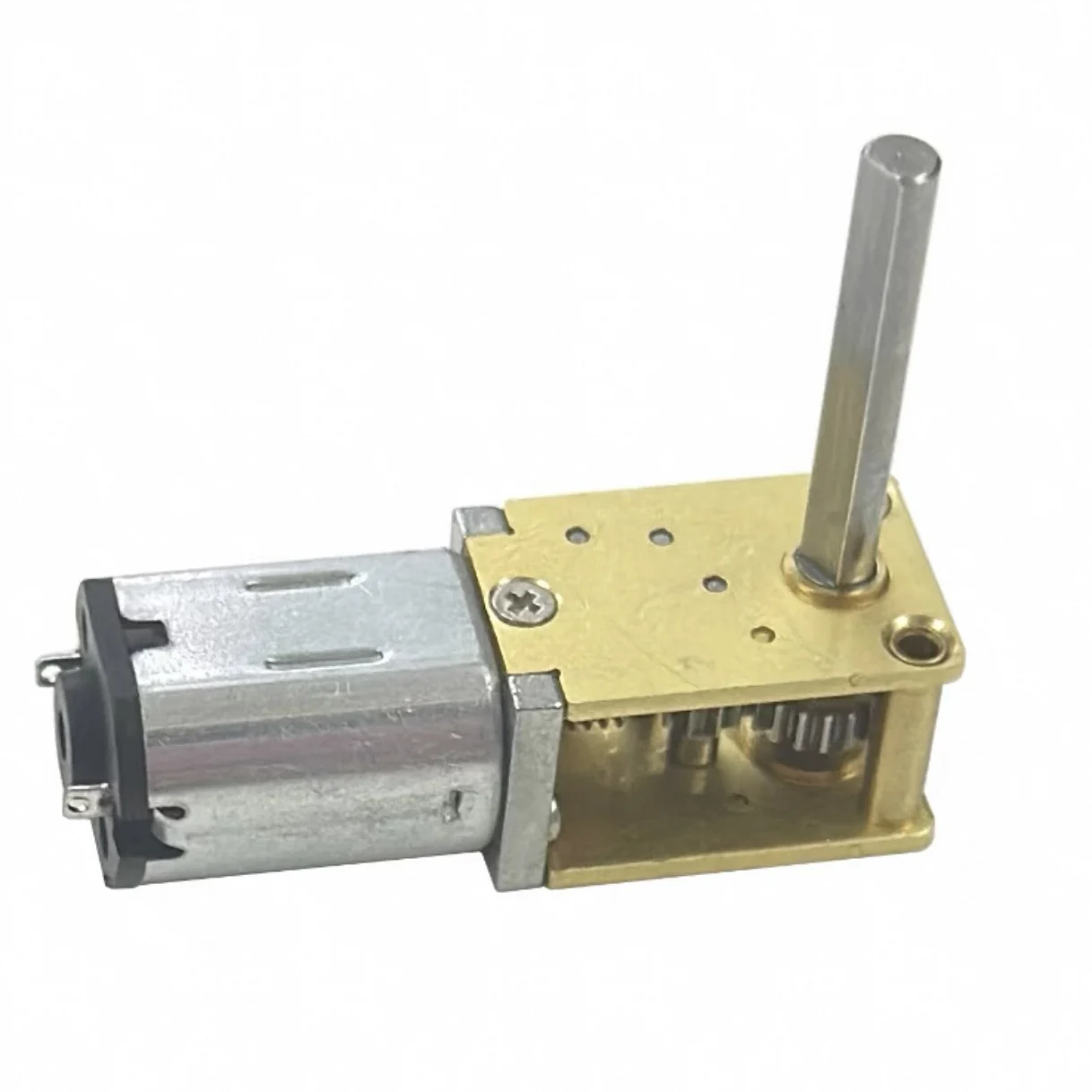 N20 Long Shaft Turbine Worm DC Gear Motor DIY 3V6V12V DIY Model Car CW CCW SELF LOCKING MOTOR