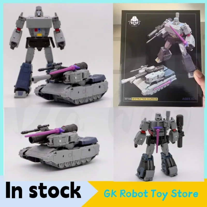 

In Stock Transformation Toy ST-04 Tank Megatron Animation Model Toy Action Figure Toy Collection Ships Within 24 Hours