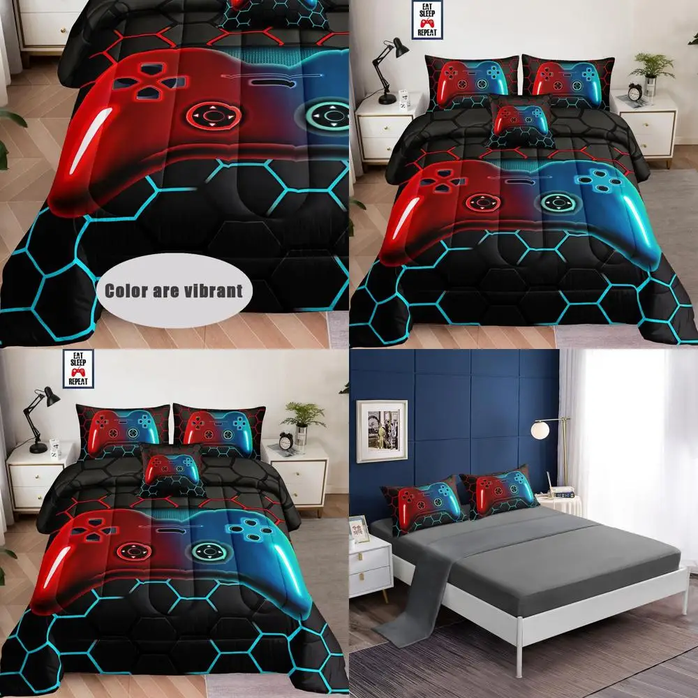 

Комплект постельного белья Queen Size для мальчиков: одеяло, простыни, наволочки и наволочка