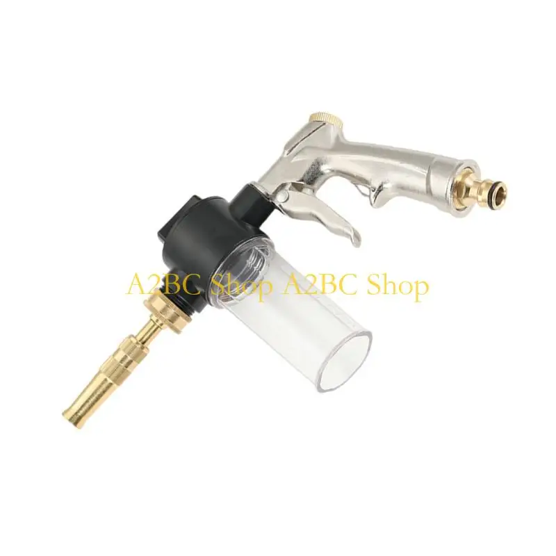 A2BC Time Saving Plated Car Wash Foam Generating Guns with Easy Operation for Bikes, Motorcycles Enthusiasts and Professional