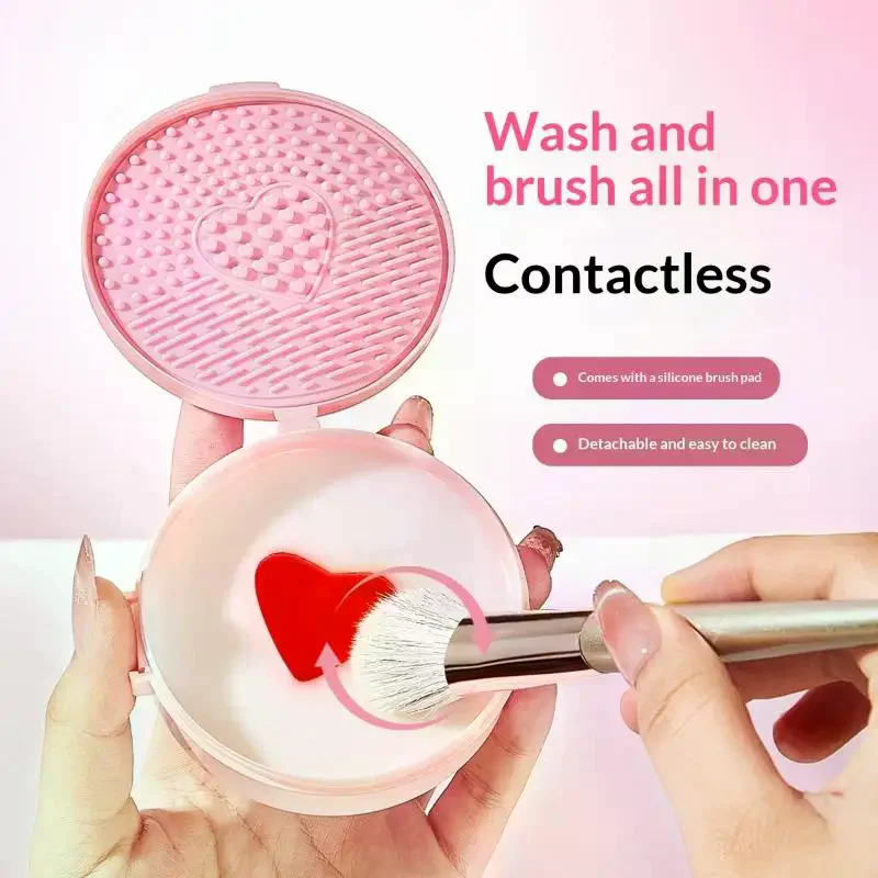 Makeup Brush Cleaner Soap Multi Functional Washing Portable Cosmetics Travel Beauty Cleaner Tools Reusable