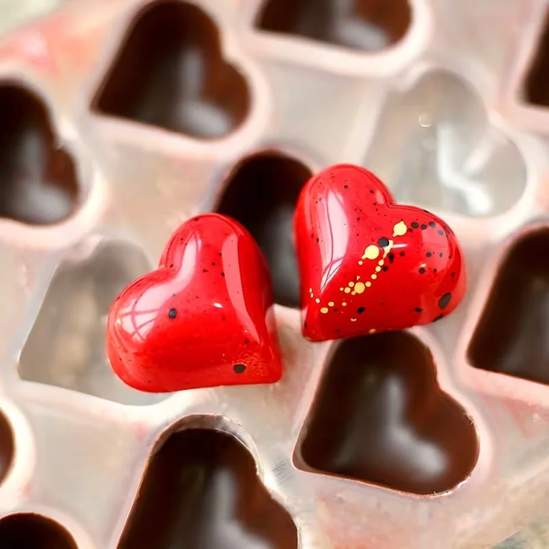 1Pc Chocolate Mold Polycarbonate Chocolate Bonbons Candy Bar Confectionery Baking Pastry Tools Bakery Kitchen Utensils