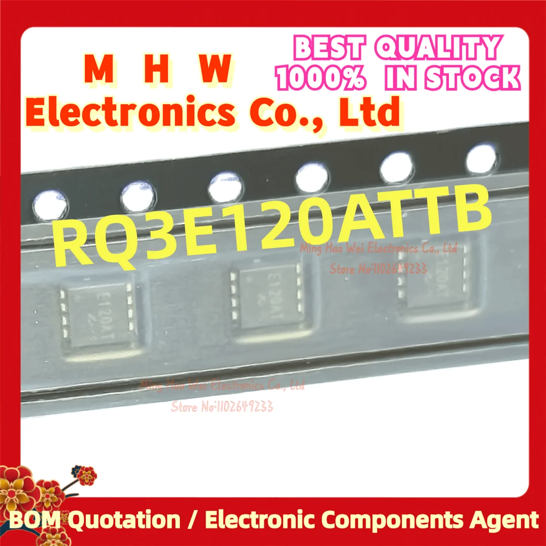 10PCS/LOT. RQ3E120ATTB (ROHM HSMT8.Marking:E120AT) New Quality Chip Origianl.In stock. RQ3E120ATTB RQ3E120AT RQ3E120