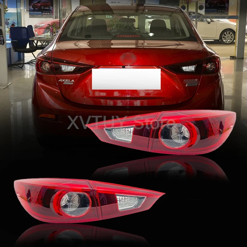 Car Styling Taillights for Mazda 3 Axela Sedan LED Tail Light 2017 2018 DRL Rear Turn Signal Car Accessories Tail Lamp Assembly