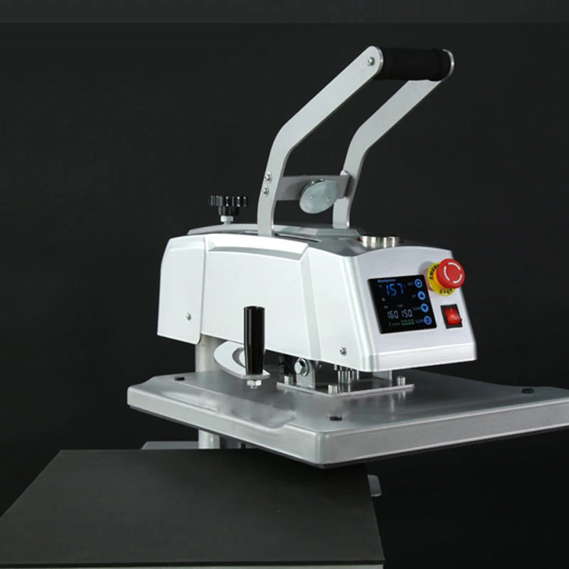 Magnetic Semi-Automatic Heat Press Machine 38x38CM 40x50CM 40x60CM Multi-Size Custom T-Shirt Shaking Heat Transfer Area