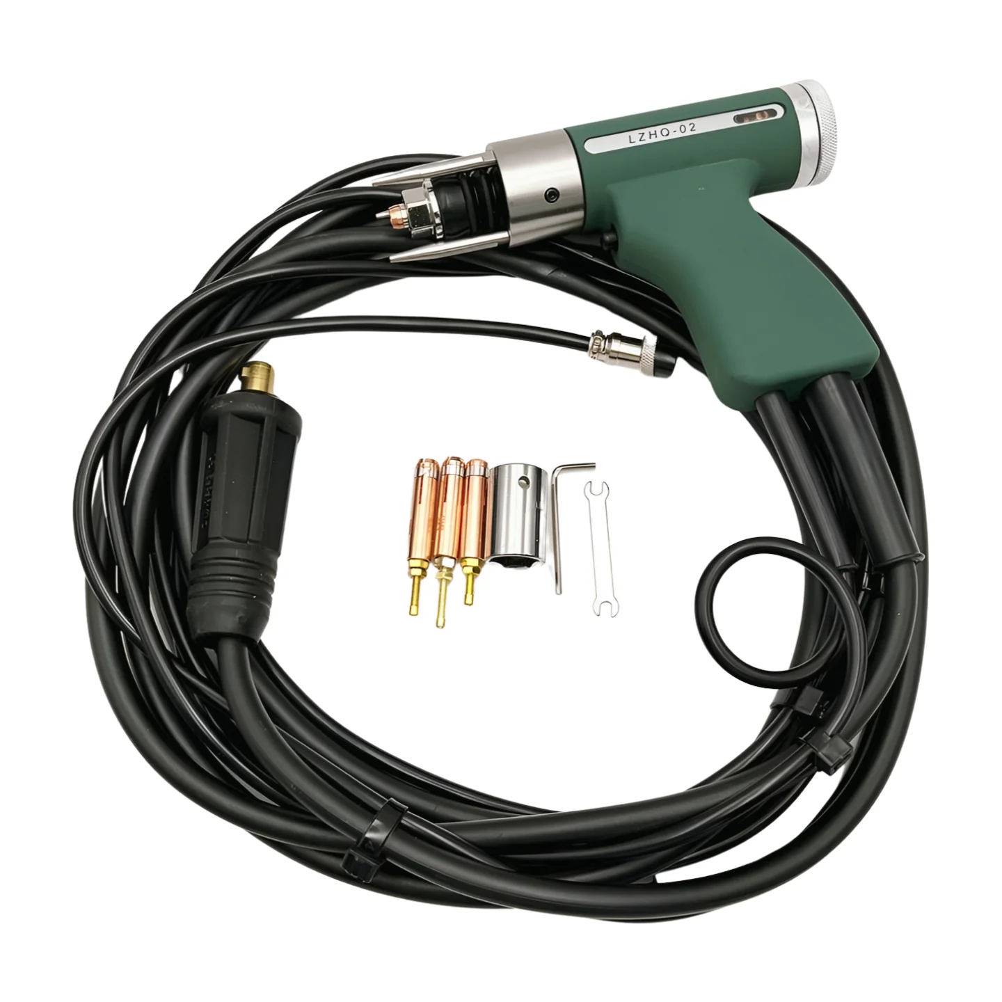 LZHQ-02 Capacitor Discharge CD Stud Welding Torch Capacitive Energy Storage Stud Welding Gun 4Meter Cable With 35-50mm Connector