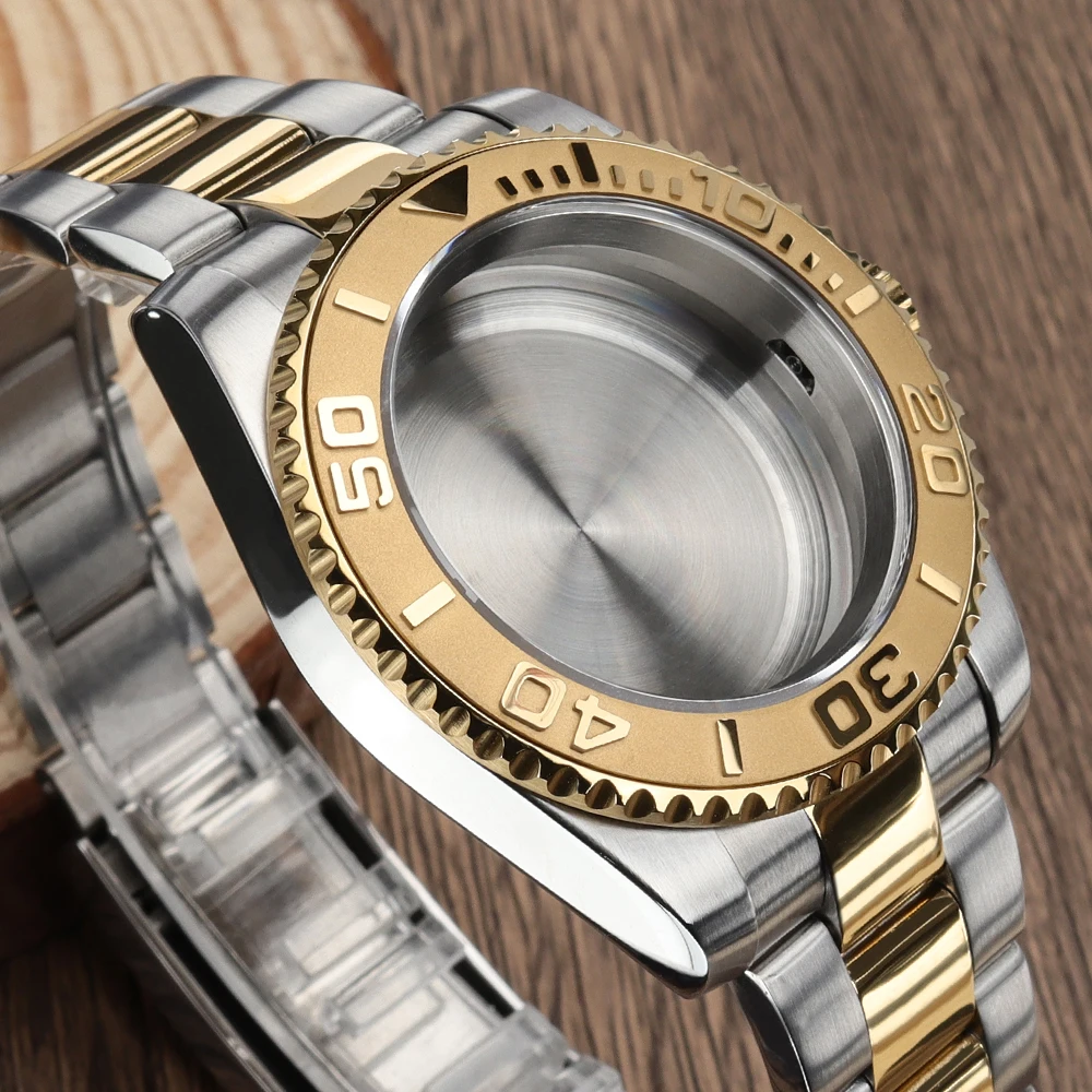 20ATM 防水時計ケース 40 ミリメートル NH35 N - Bronze Case Watch のレビューと価格