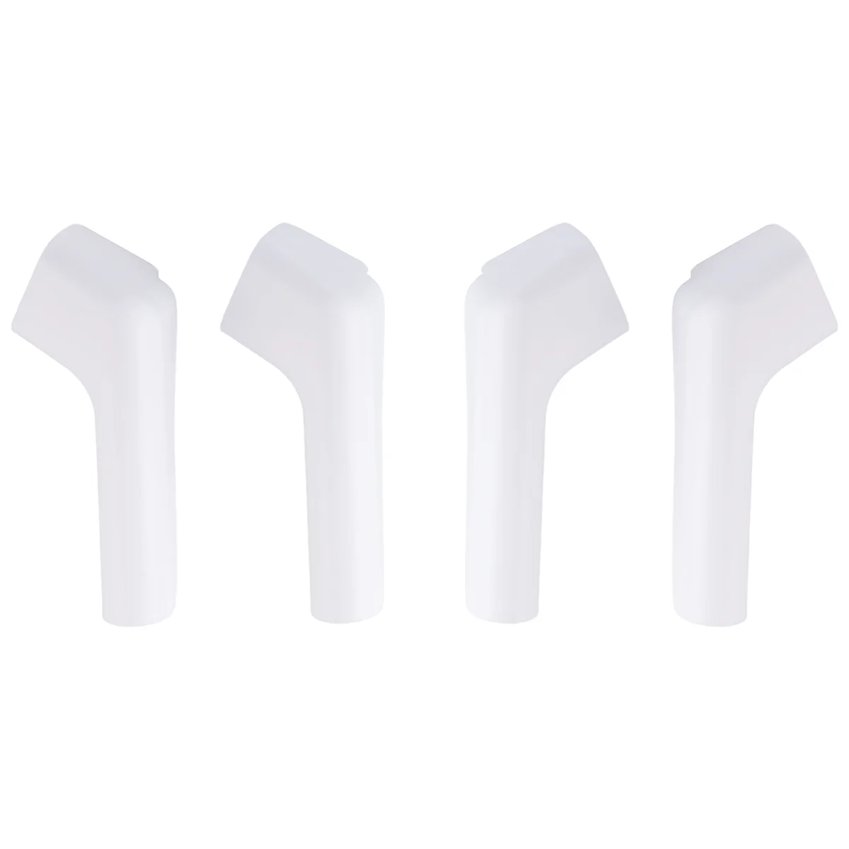 RV Gutter Spouts, RV Rain Gutter Downspout with Extensions, Rain Gutter Dwonspout Diverter 2 Right&2 Left Gutters White