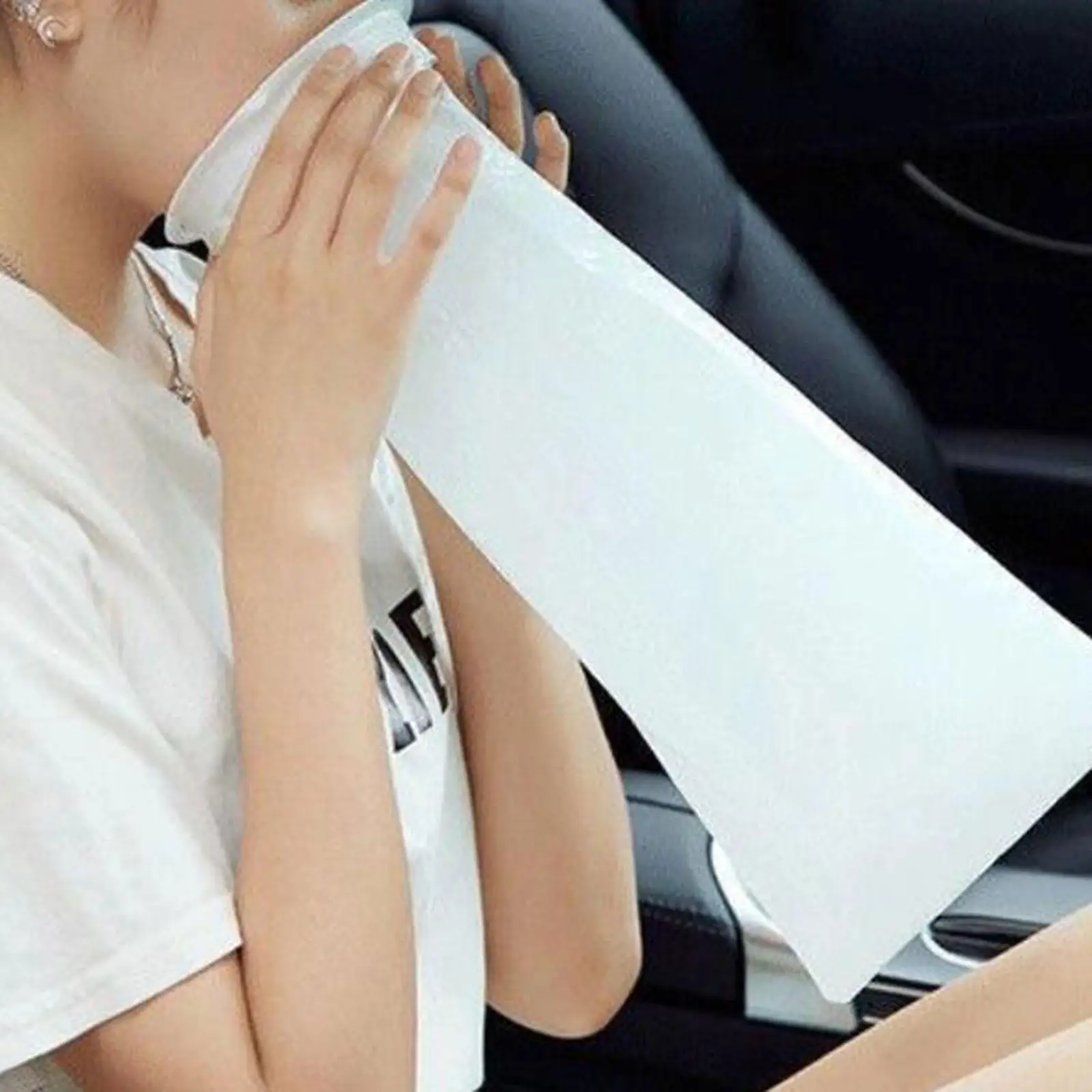 

50 шт., сумки для рвоты, портативные, большие вместительные, удобные, автомобильные сумки для рвоты, для путешествий в самолете, для путешествий в автомобиле, толщина движения