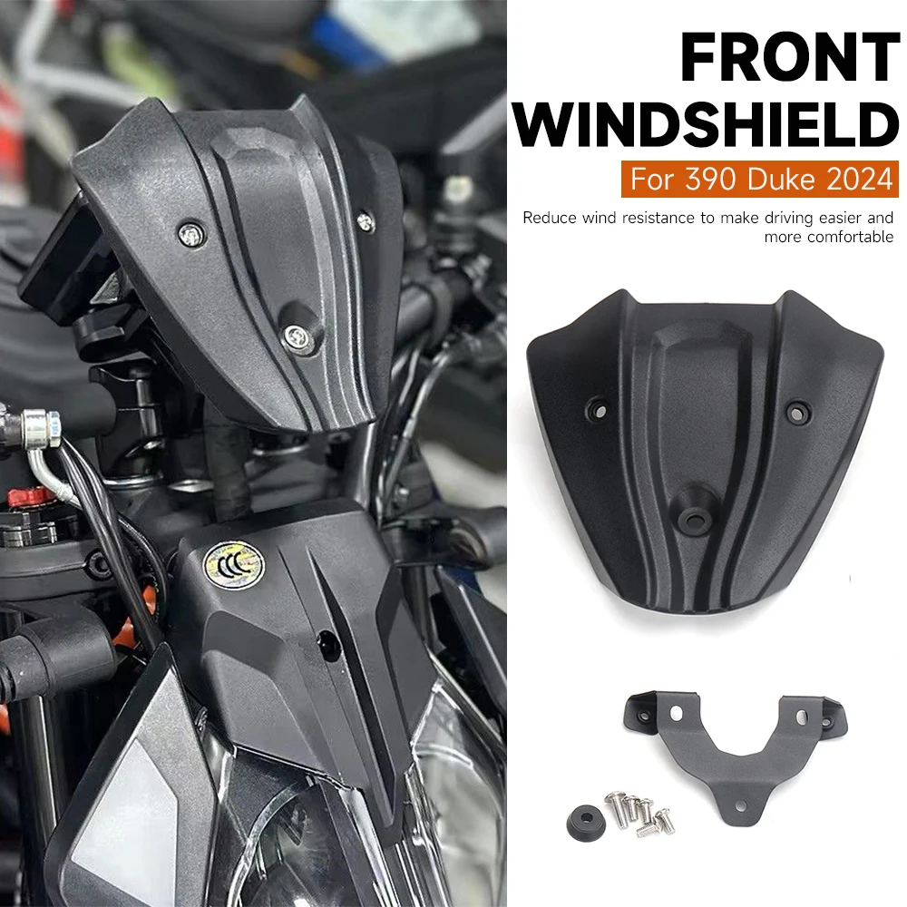 

Переднее лобовое стекло мотоцикла для KTM 390 Duke 390 Duke 390 2024, лобовое стекло, дефлектор, аксессуары, новинка