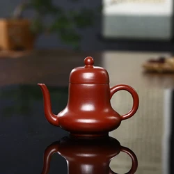 130ML Small Capacity Yixing Clay Teapot Senior Craftsman Handmade Raw Ore Kettle Puer Tea Set Kung Fu Zisha Teaware