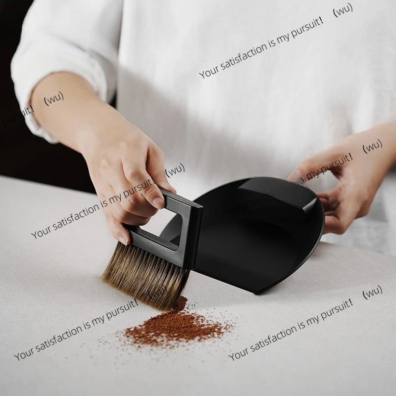 Magnetic bar cleaning brush coffee powder desktop grinder cleaning brush storage set