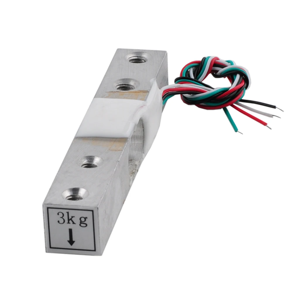 10 pz/lotto 1kg 2kg 3kg 5kg 10kg 20kg Cella di Carico Bilancia Elettronica Sensore di Pesatura del Peso per HX711 AD Modulo Arduino RPI
